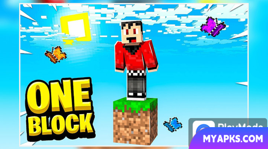 One block challenge for mcpe