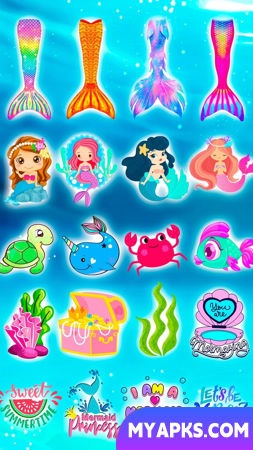 Mermaid Photo: Game for girls