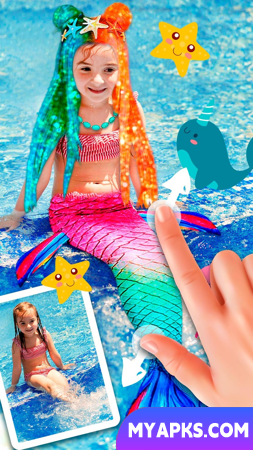 Mermaid Photo: Game for girls