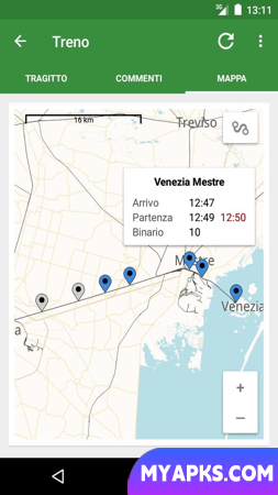 Train Timetable Italy