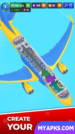 Idle Airplane - Tycoon