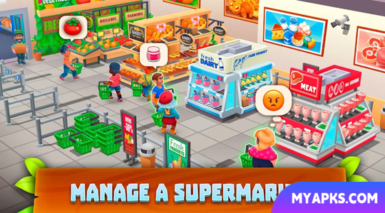 Supermarket Village—Farm Town