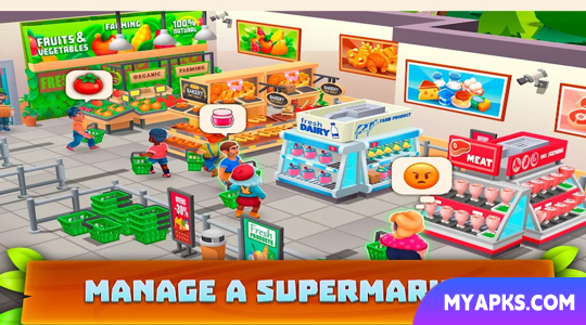 Supermarket Village—Farm Town