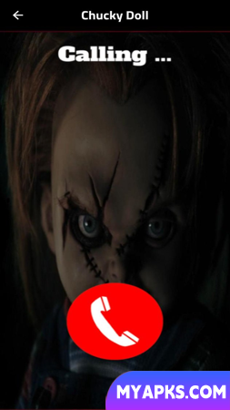 Chamada assustadora de Chucky