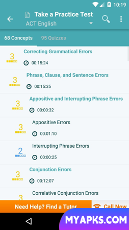 ACT: PracticePrepFlashcards