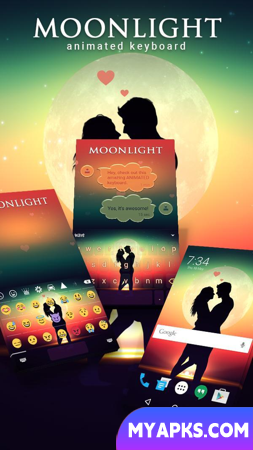 Moonlight Animated Keyboard +