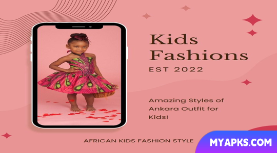 Estilo de moda infantil africano