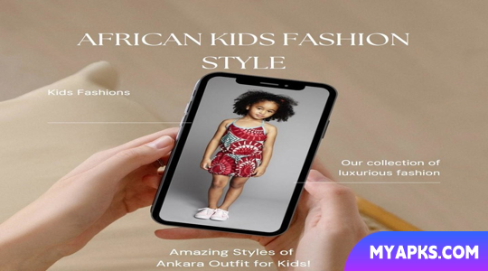 Estilo de moda infantil africano