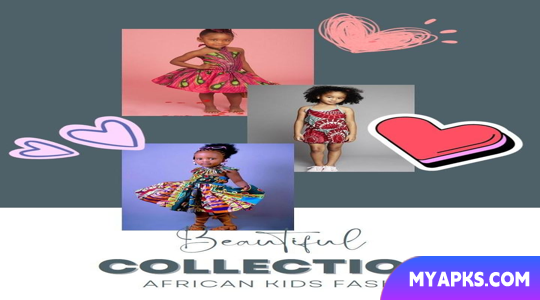 Estilo de moda infantil africano