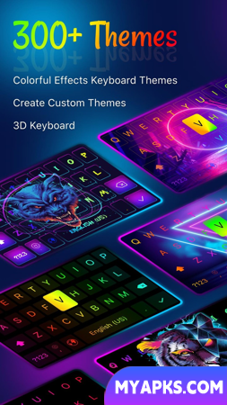 LED Keyboard: Emoji Fonts