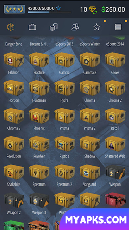 Case Simulator Ultimate - CS go skins box crate 2 (compras grátis)