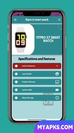 fitpro x7 smart watch guide