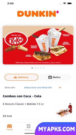 Dunkin' App Chile