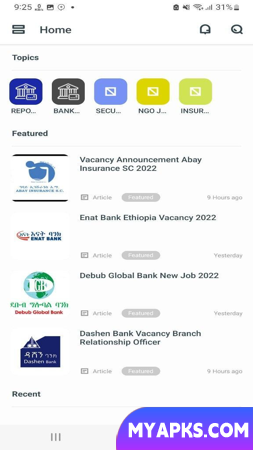 Ethiopian Job Vacancy Jobs App