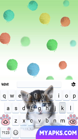 Meow Animated Keyboard + Live