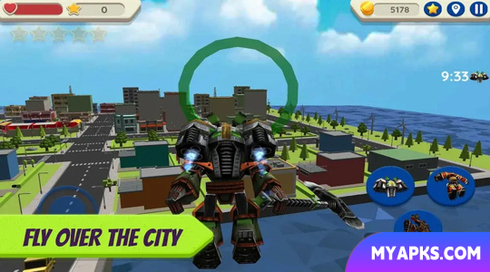 Robot Hero: City Simulator 3D (moedas ilimitadas)