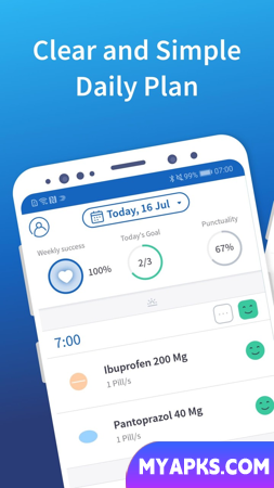 mediteo: Tabletten-Erinnerung