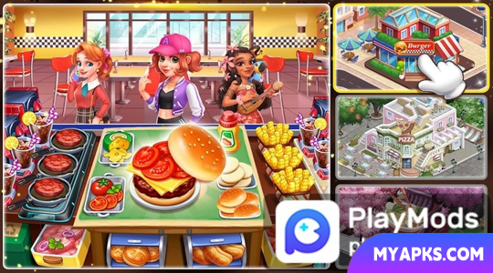 Jogo de culinária Cooking Frenzy (dinheiro ilimitado)