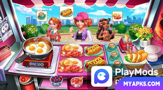 Jogo de culinária Cooking Frenzy (dinheiro ilimitado)