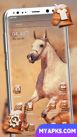 White Horse Launcher Theme