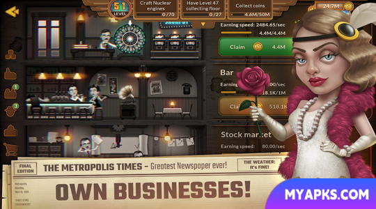 Metropolis Tycoon: Mining Game