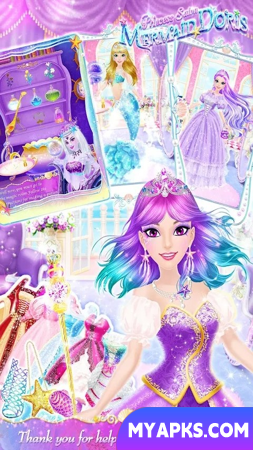 Princess Salon: Mermaid Doris