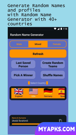 Random Name Generator