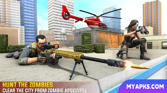 Zombies shooting offline Game