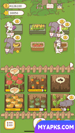 Cat Restaurant 2 - farm sowing coffee cooking game