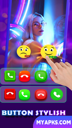 Color Phone Screen Call Screen