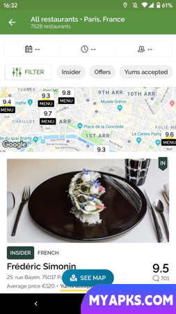 TheFork - Restaurant bookings