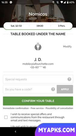 TheFork - Restaurant bookings