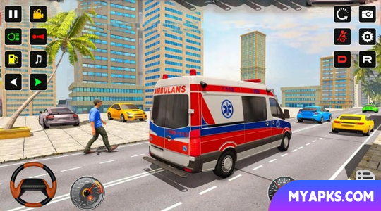 Police Rescue Ambulance Games