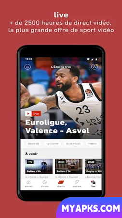 L'Équipe : live sport and news