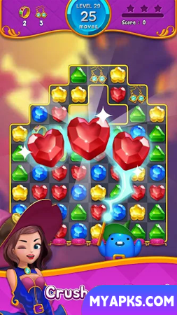 Jewel Witch - Match 3 Game