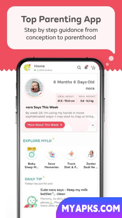 Mylo Pregnancy & Parenting App