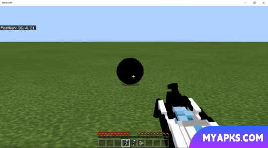 MCPE Portal Gun Mod Teleport