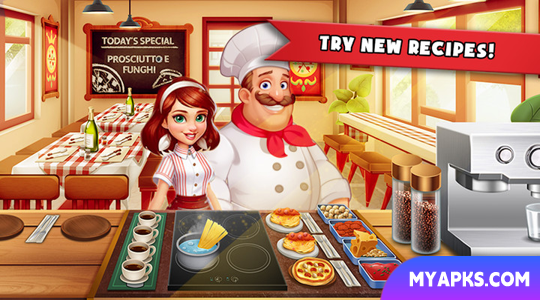 Crazy Restaurant - Divertido e viciante jogo de culinária de chef