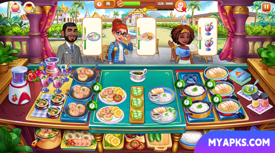 Crazy Restaurant - Divertido e viciante jogo de culinária de chef