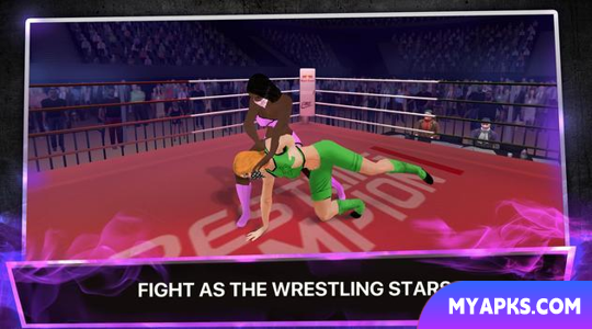 Versão crackeada do Wrestling Champions 3D (Fighting Boxing)