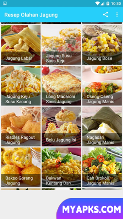 Resep Olahan Jagung