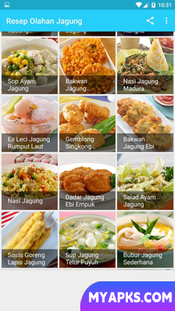 Resep Olahan Jagung