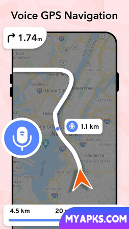 Voice GPS Driving Directions