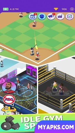 Idle Gym - Fitness Sim Tycoon