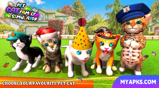 Pet Cat Simulator Cat Games