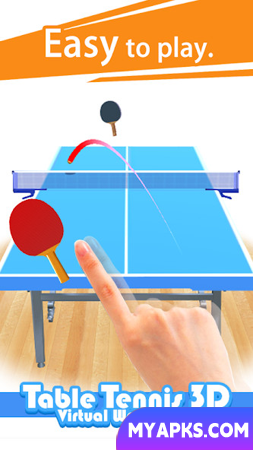 Table Tennis 3D Virtual World Tour Ping Pong Pro