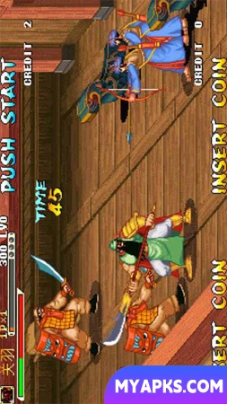 Three Kingdoms Period:constant change of events(Arcade port)