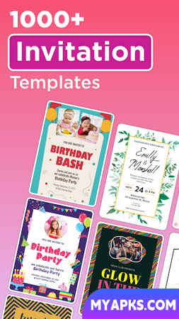 Invitation maker & Card Design 