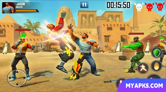 City Street Fighter Games 3D