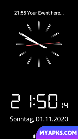 Clock Screensaver 